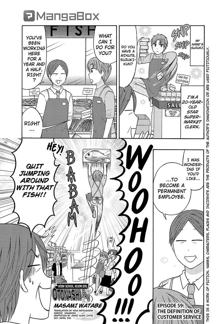 Kunoichi Joshikousei Otonashi-San Chapter 59 #1