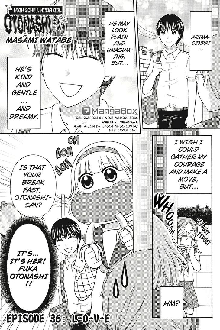 Kunoichi Joshikousei Otonashi-San Chapter 36 #1