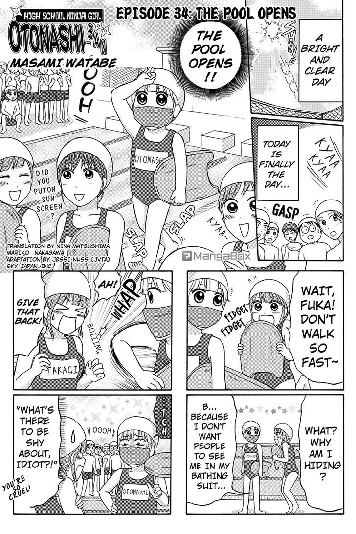 Kunoichi Joshikousei Otonashi-San Chapter 34 #1