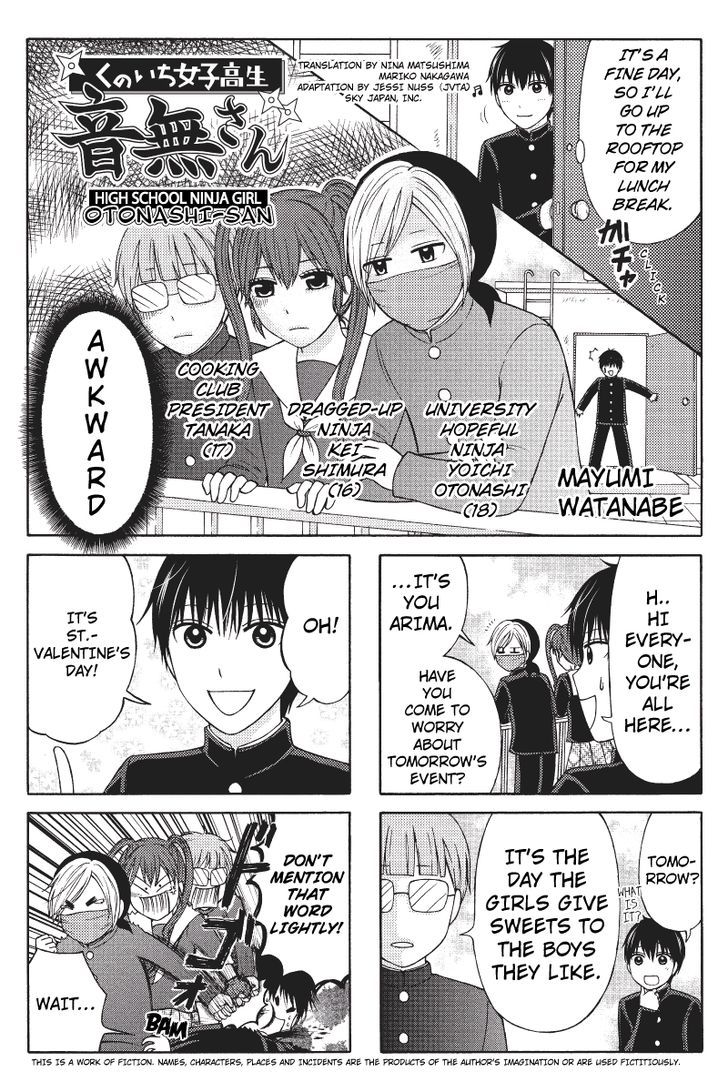 Kunoichi Joshikousei Otonashi-San Chapter 11 #1