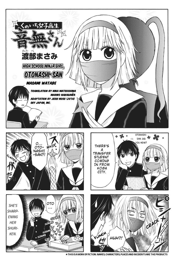 Kunoichi Joshikousei Otonashi-San Chapter 8 #1