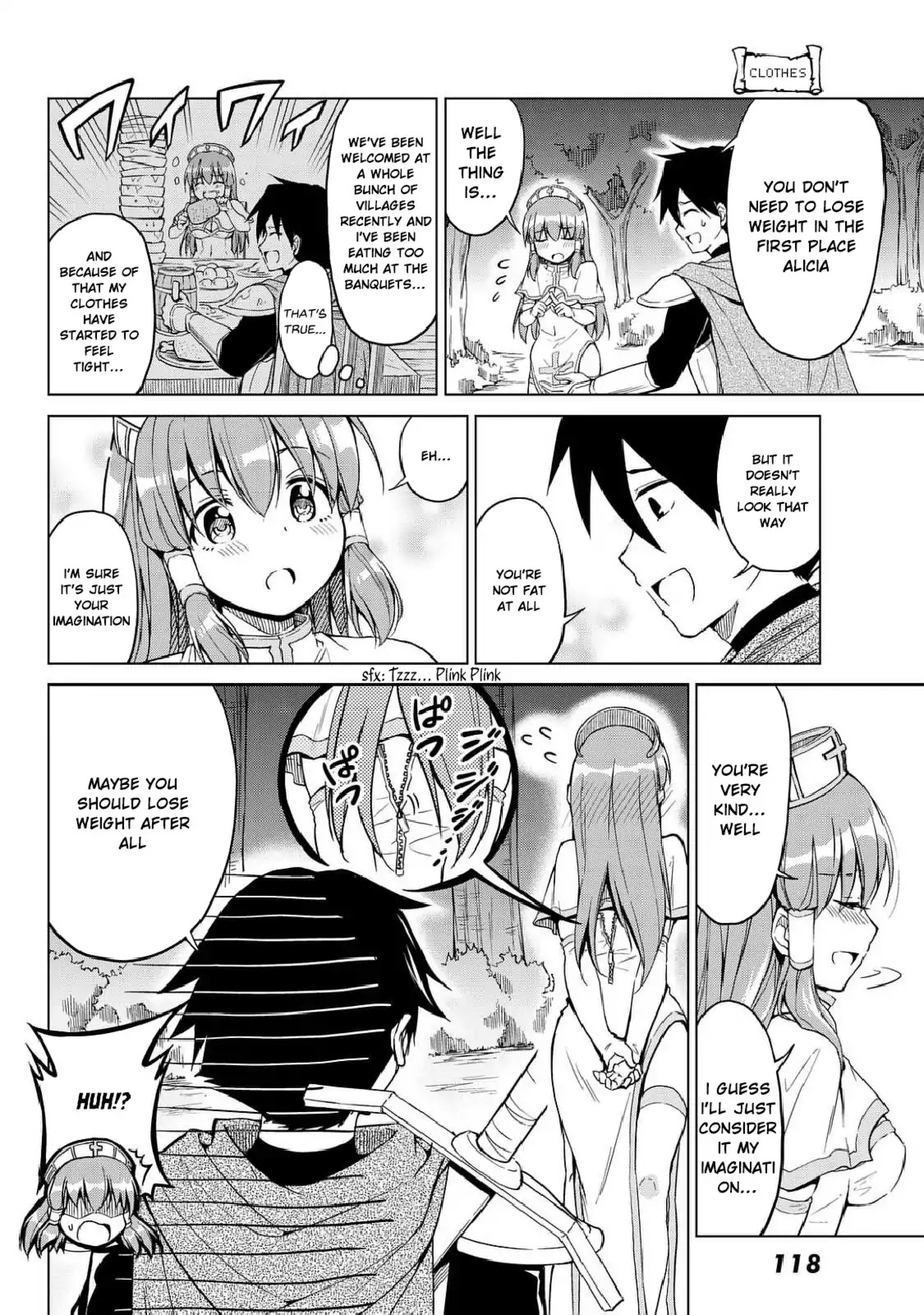Alicia-San No Diet Quest Chapter 1 #9