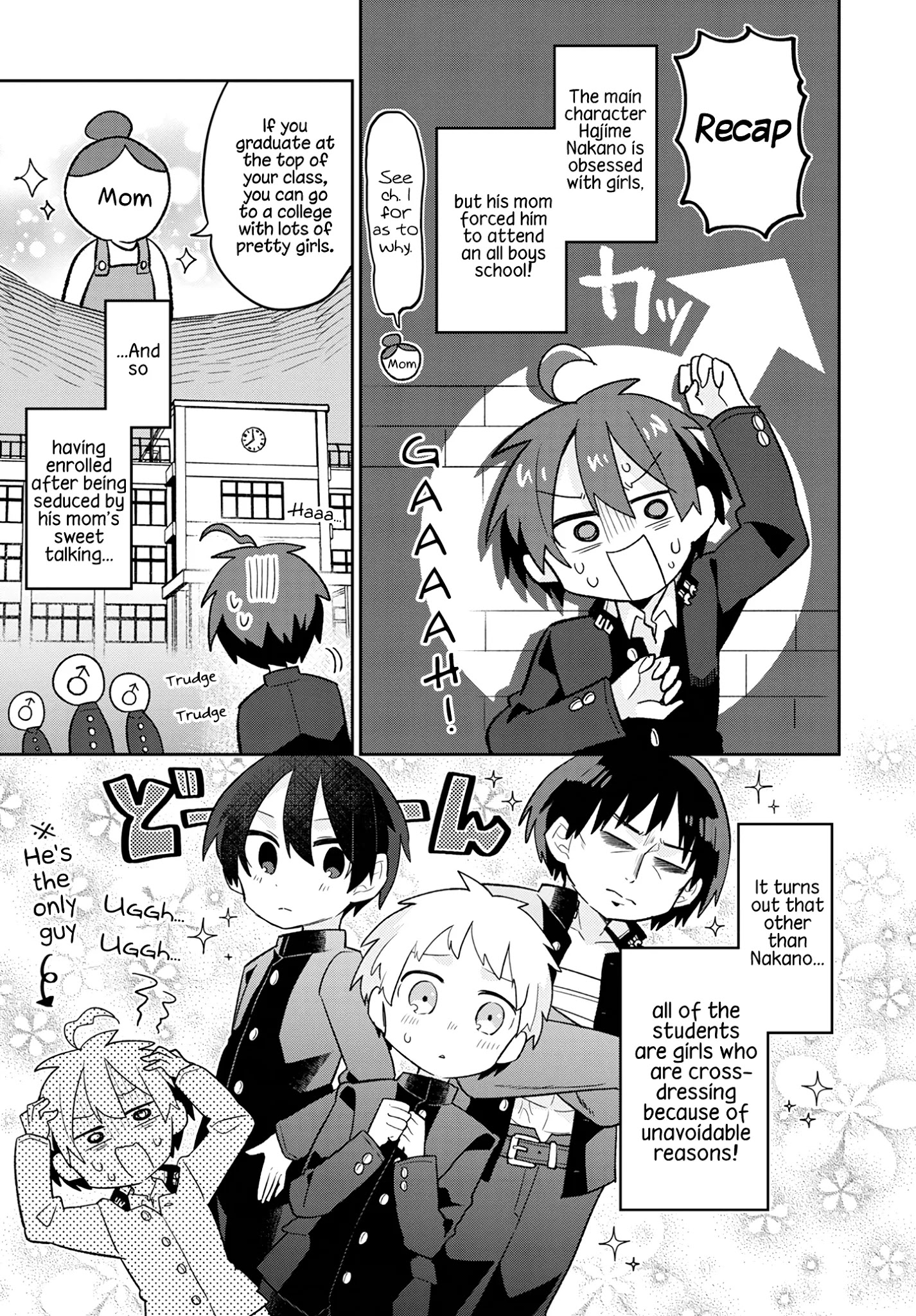 Puberty, An All Boys School!? And Nakano-Kun Chapter 3 #1
