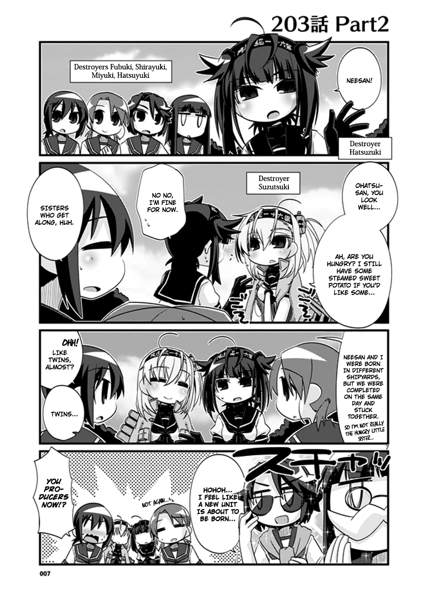 Kantai Collection - Kankore - 4-Koma Comic - Fubuki, Ganbarimasu! Chapter 203 #7