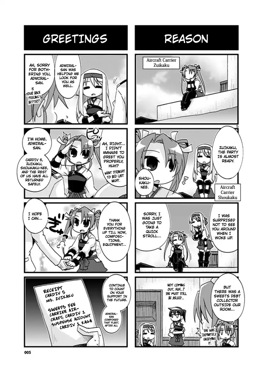 Kantai Collection - Kankore - 4-Koma Comic - Fubuki, Ganbarimasu! Chapter 200 #5