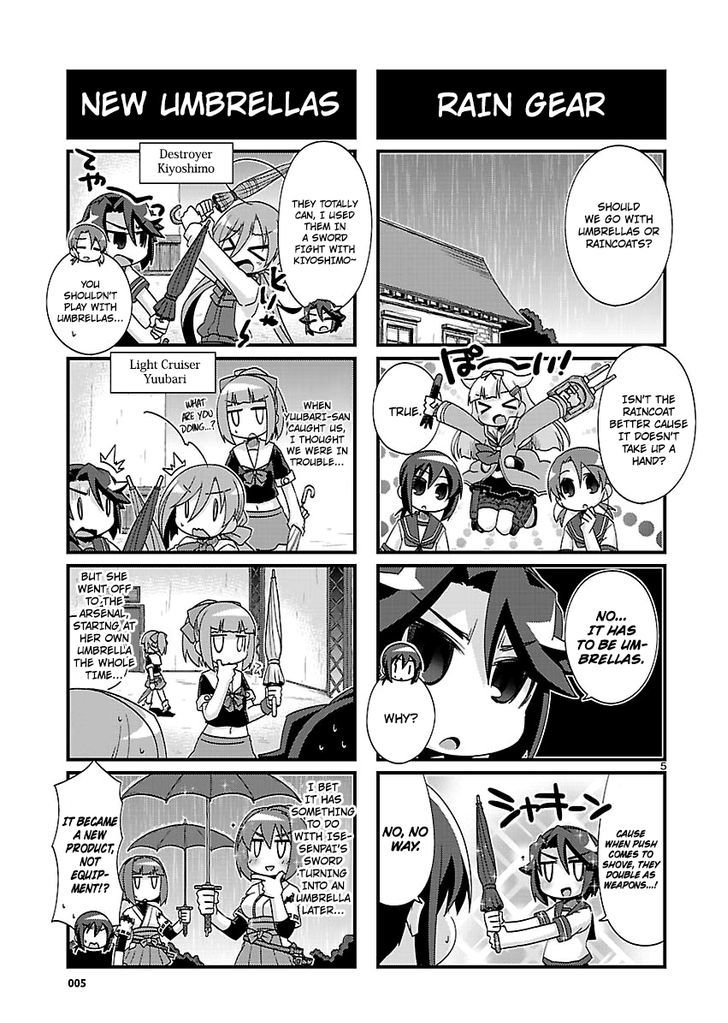 Kantai Collection - Kankore - 4-Koma Comic - Fubuki, Ganbarimasu! Chapter 167 #5