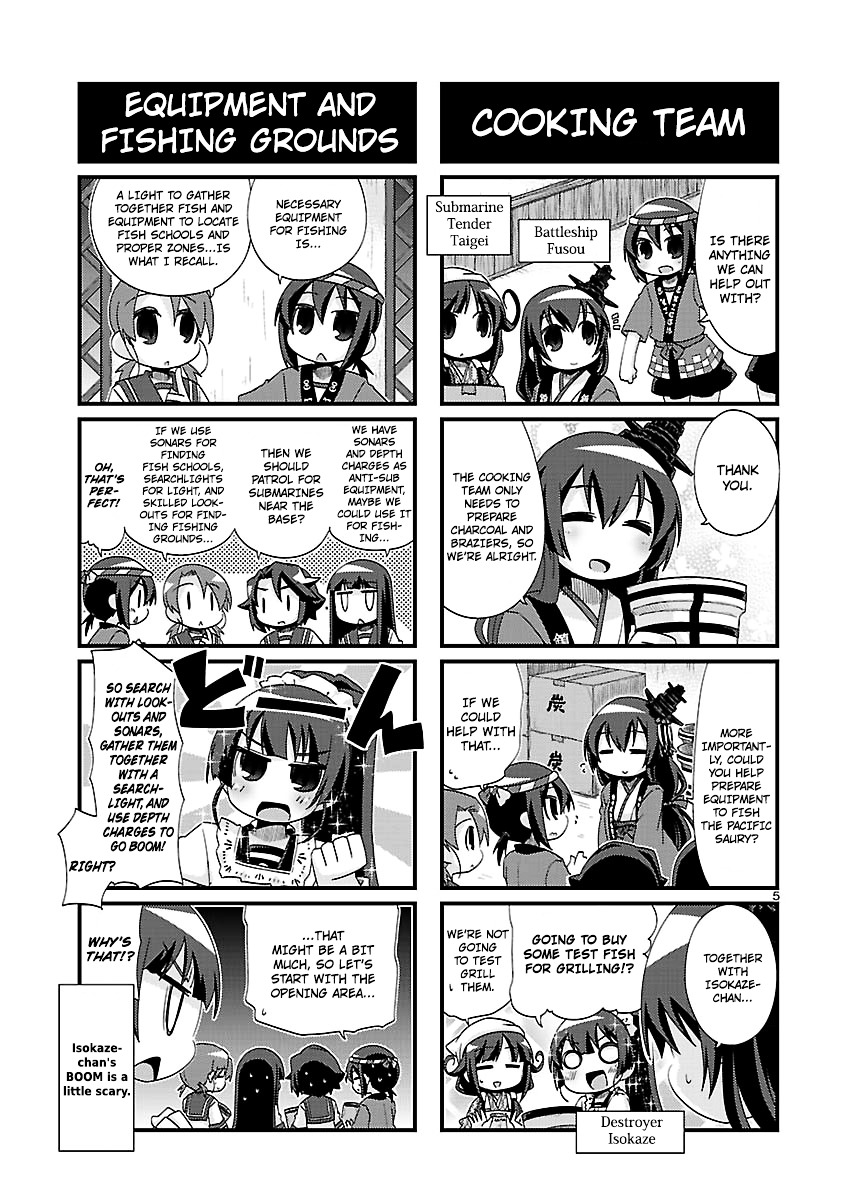 Kantai Collection - Kankore - 4-Koma Comic - Fubuki, Ganbarimasu! Chapter 143 #5