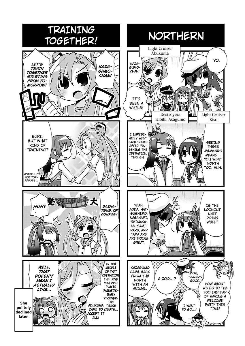 Kantai Collection - Kankore - 4-Koma Comic - Fubuki, Ganbarimasu! Chapter 115 #5