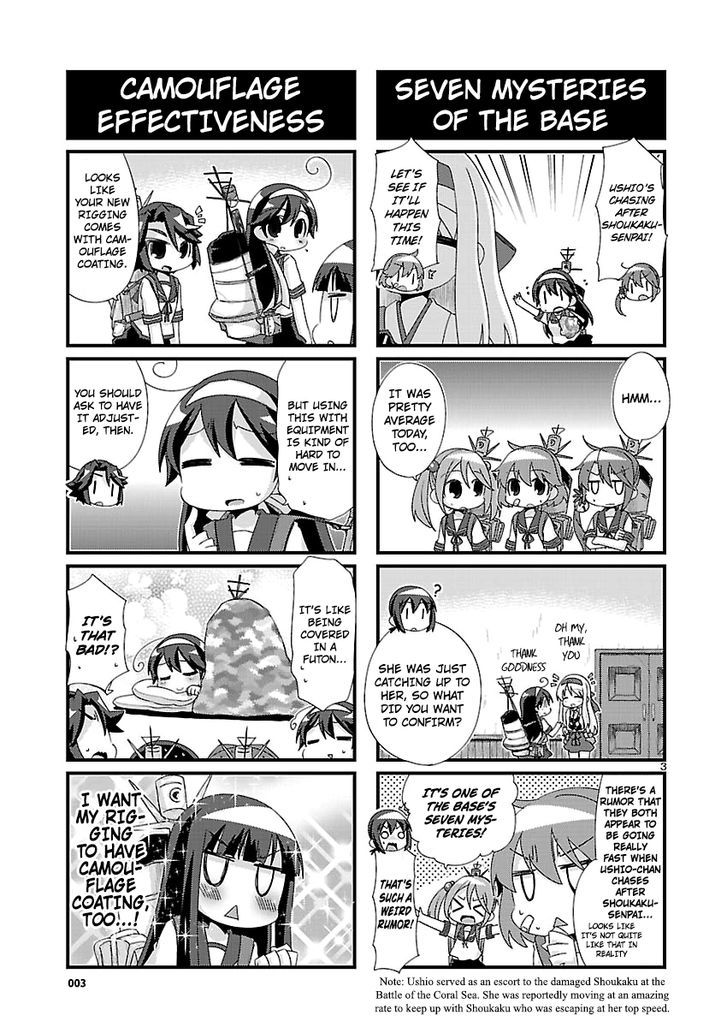 Kantai Collection - Kankore - 4-Koma Comic - Fubuki, Ganbarimasu! Chapter 90 #3