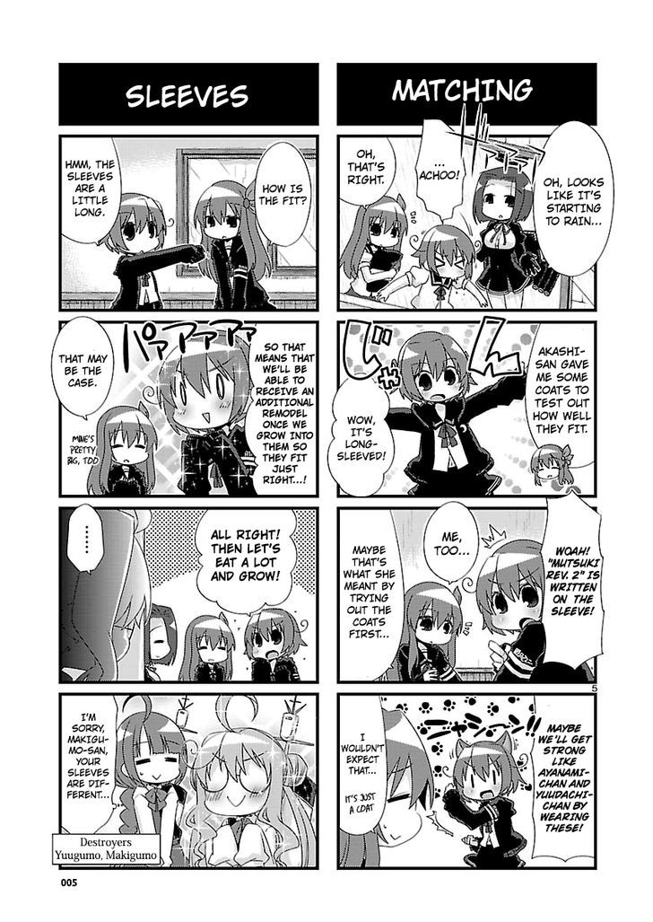 Kantai Collection - Kankore - 4-Koma Comic - Fubuki, Ganbarimasu! Chapter 87 #5