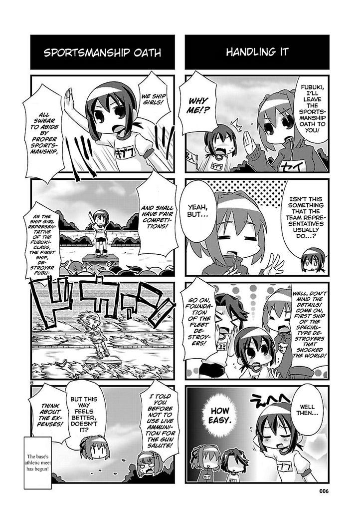 Kantai Collection - Kankore - 4-Koma Comic - Fubuki, Ganbarimasu! Chapter 59 #6