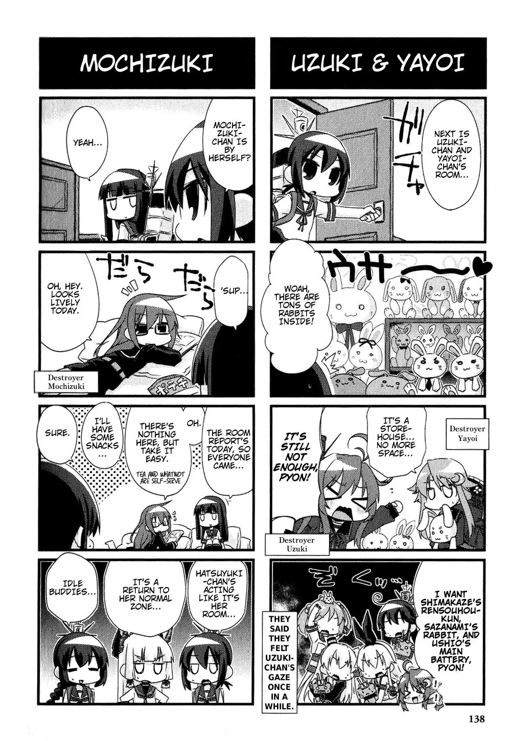 Kantai Collection - Kankore - 4-Koma Comic - Fubuki, Ganbarimasu! Chapter 46.5 #4