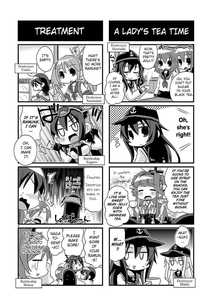 Kantai Collection - Kankore - 4-Koma Comic - Fubuki, Ganbarimasu! Chapter 45 #4