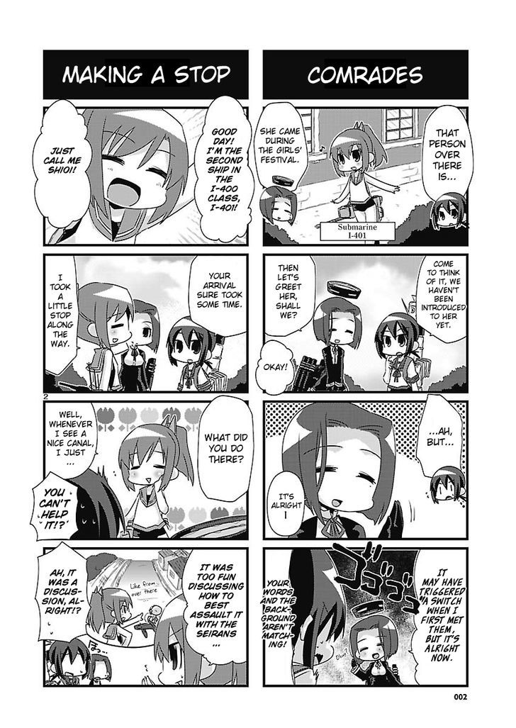 Kantai Collection - Kankore - 4-Koma Comic - Fubuki, Ganbarimasu! Chapter 33 #2