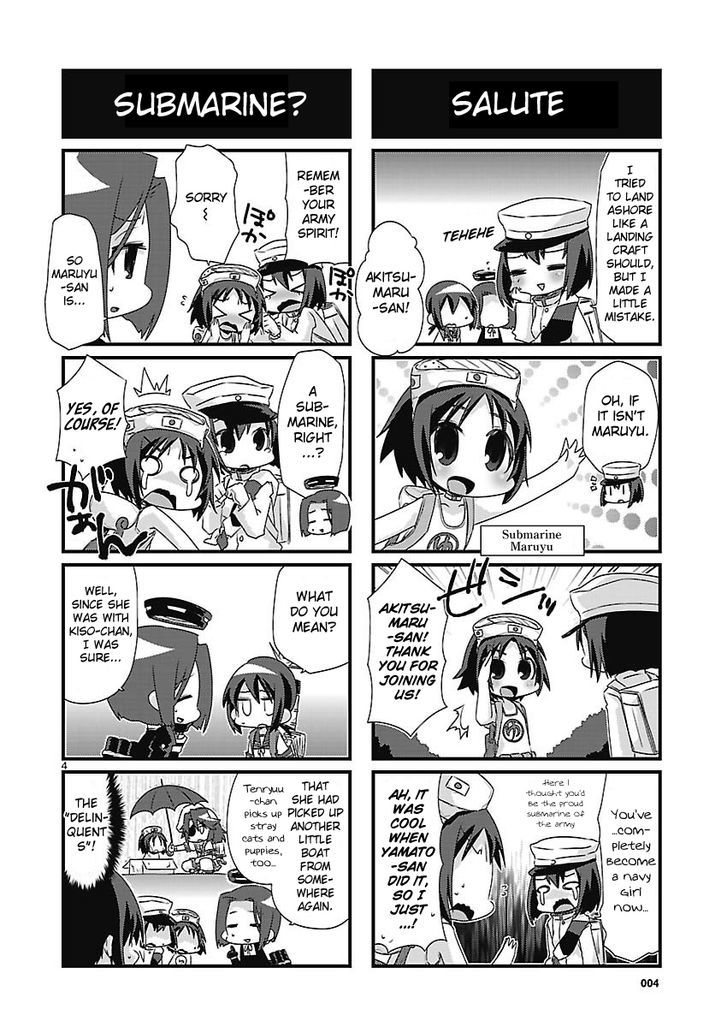 Kantai Collection - Kankore - 4-Koma Comic - Fubuki, Ganbarimasu! Chapter 33 #4