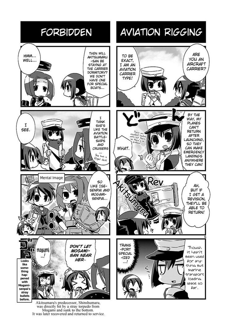 Kantai Collection - Kankore - 4-Koma Comic - Fubuki, Ganbarimasu! Chapter 33 #5