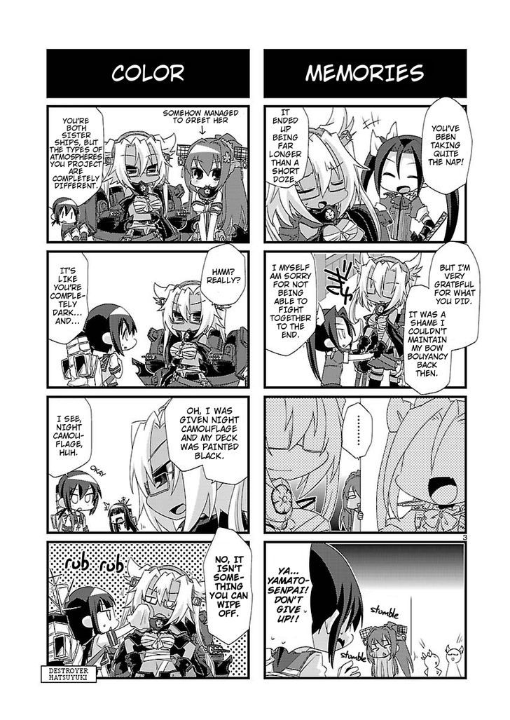 Kantai Collection - Kankore - 4-Koma Comic - Fubuki, Ganbarimasu! Chapter 21 #3