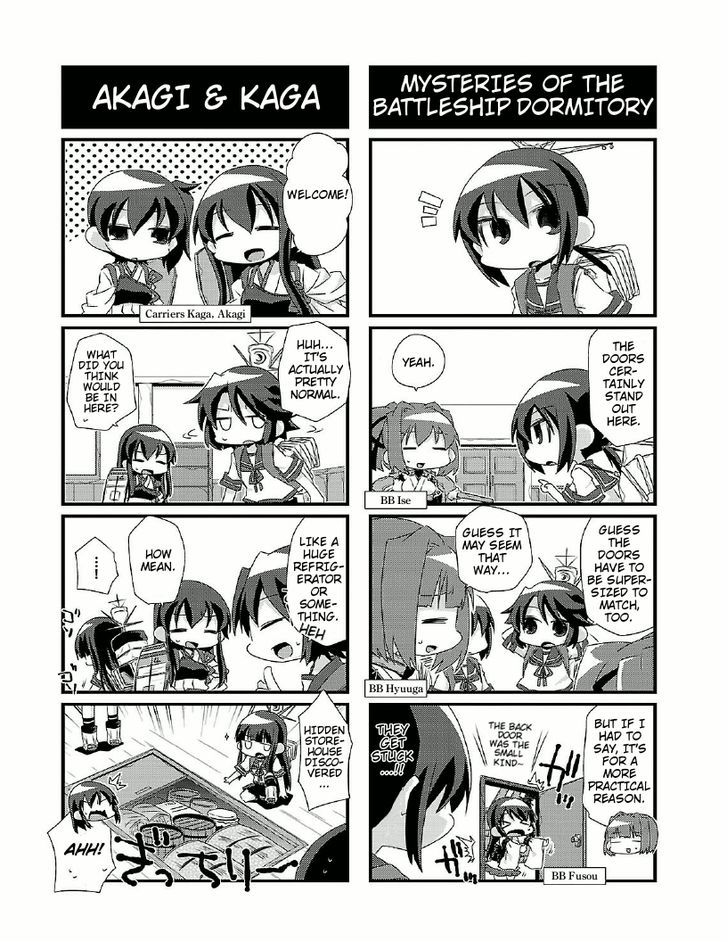 Kantai Collection - Kankore - 4-Koma Comic - Fubuki, Ganbarimasu! Chapter 14.5 #3