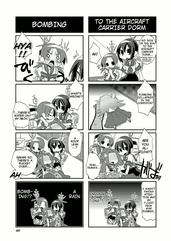 Kantai Collection - Kankore - 4-Koma Comic - Fubuki, Ganbarimasu! Chapter 3 #7