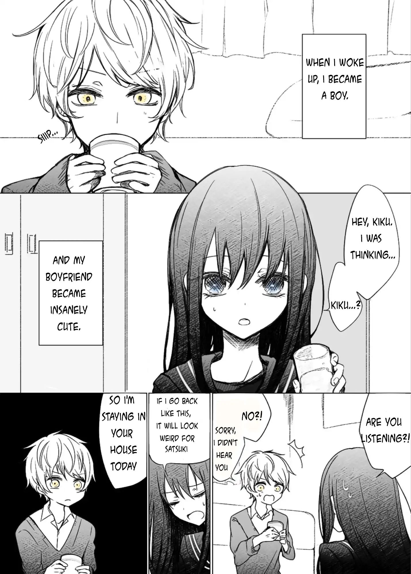 She Became Handsome And He Became Cute Chapter 2 #1