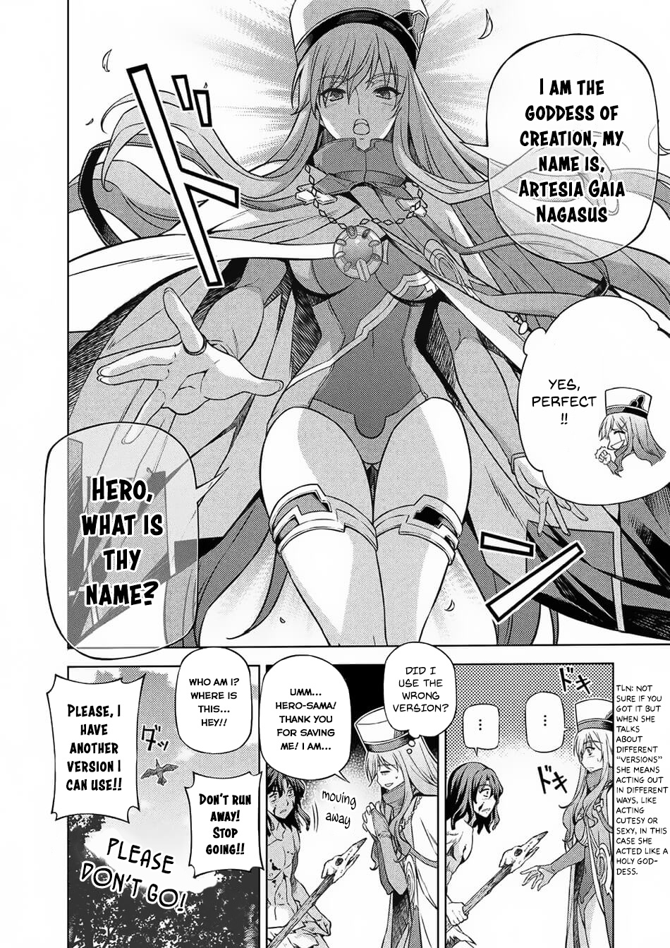 Ponkotsu Megami No Isekai Sousei-Roku Chapter 1.1 #22