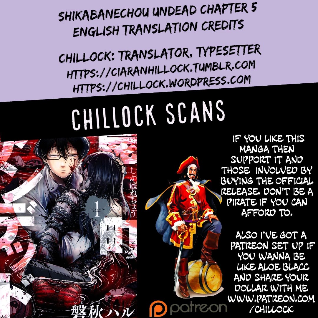 Shikabanechou Undead Chapter 5 #45