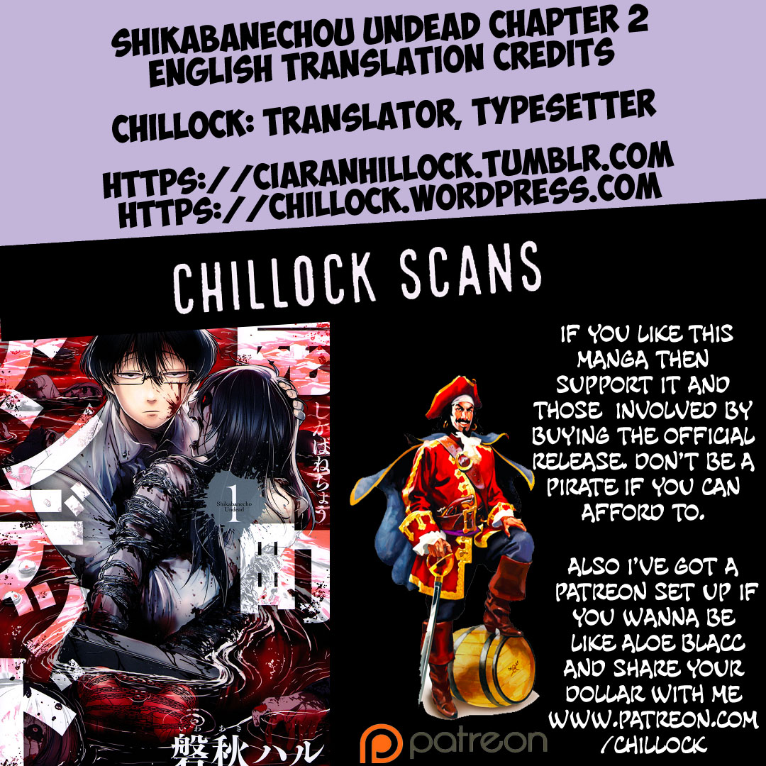 Shikabanechou Undead Chapter 2 #38