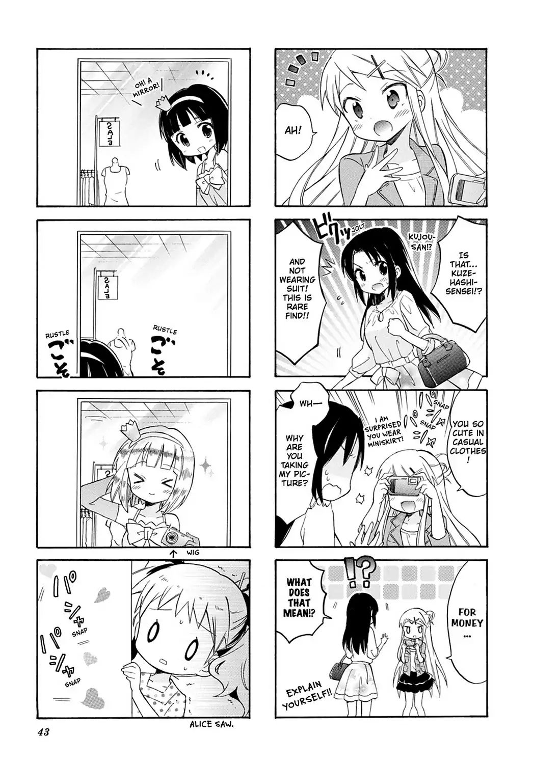 Kiniro Mosaic Chapter 35 #5