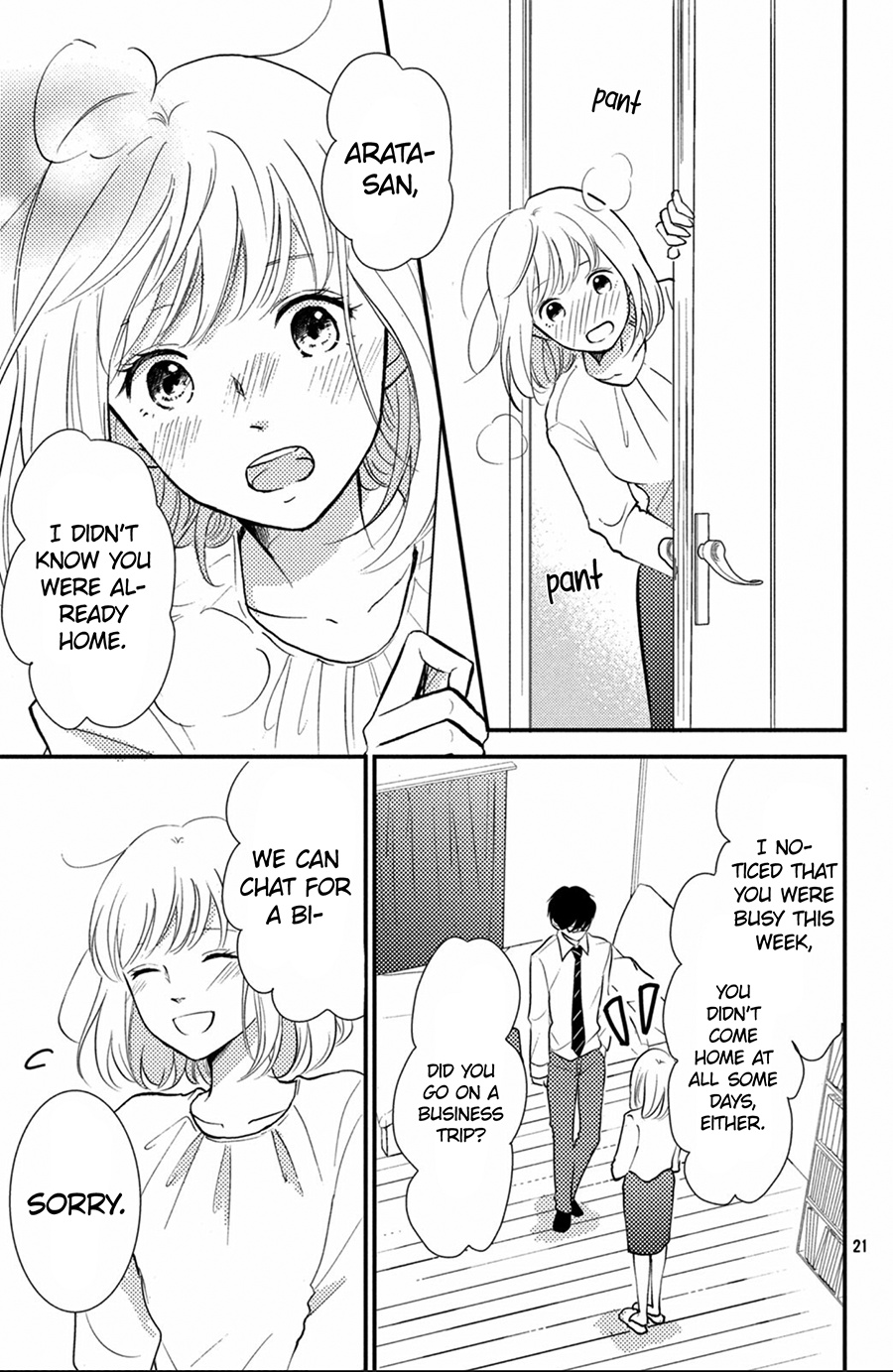 Kyou Kara, Kimi O Share Shimasu. Chapter 11 #22