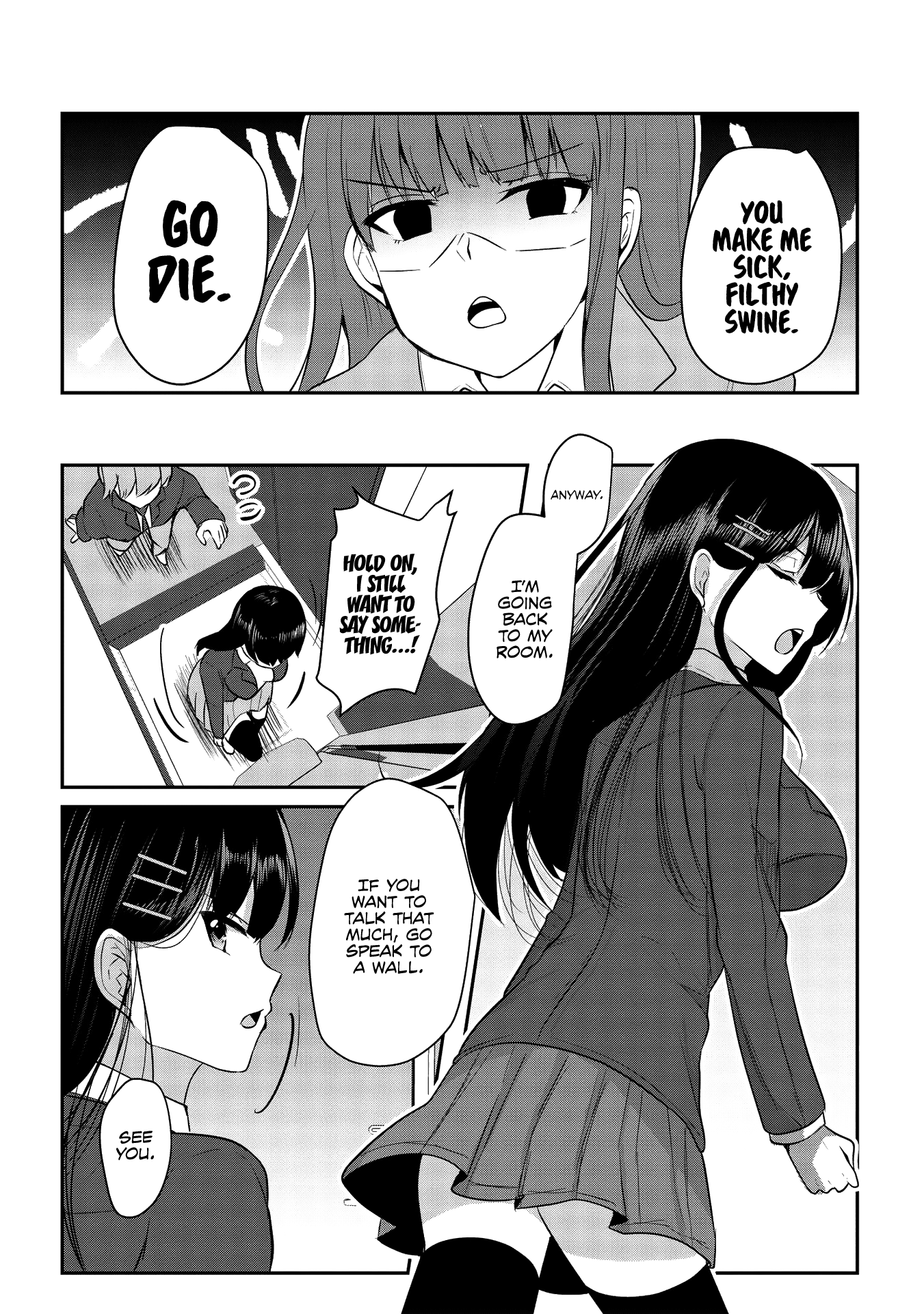 Dokuzetsu Shoujo Wa Amanojaku Chapter 1 #9