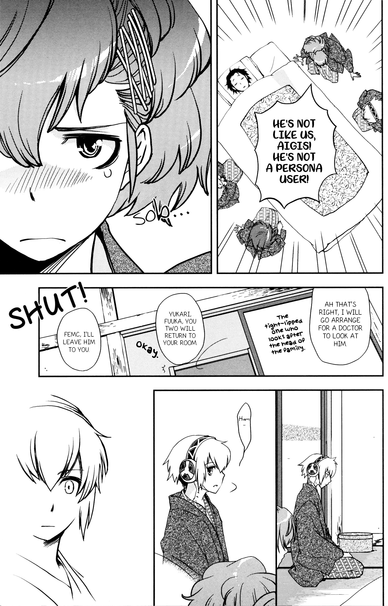 Persona 3 Portable Dear Girls Comic Anthology Chapter 4 #9