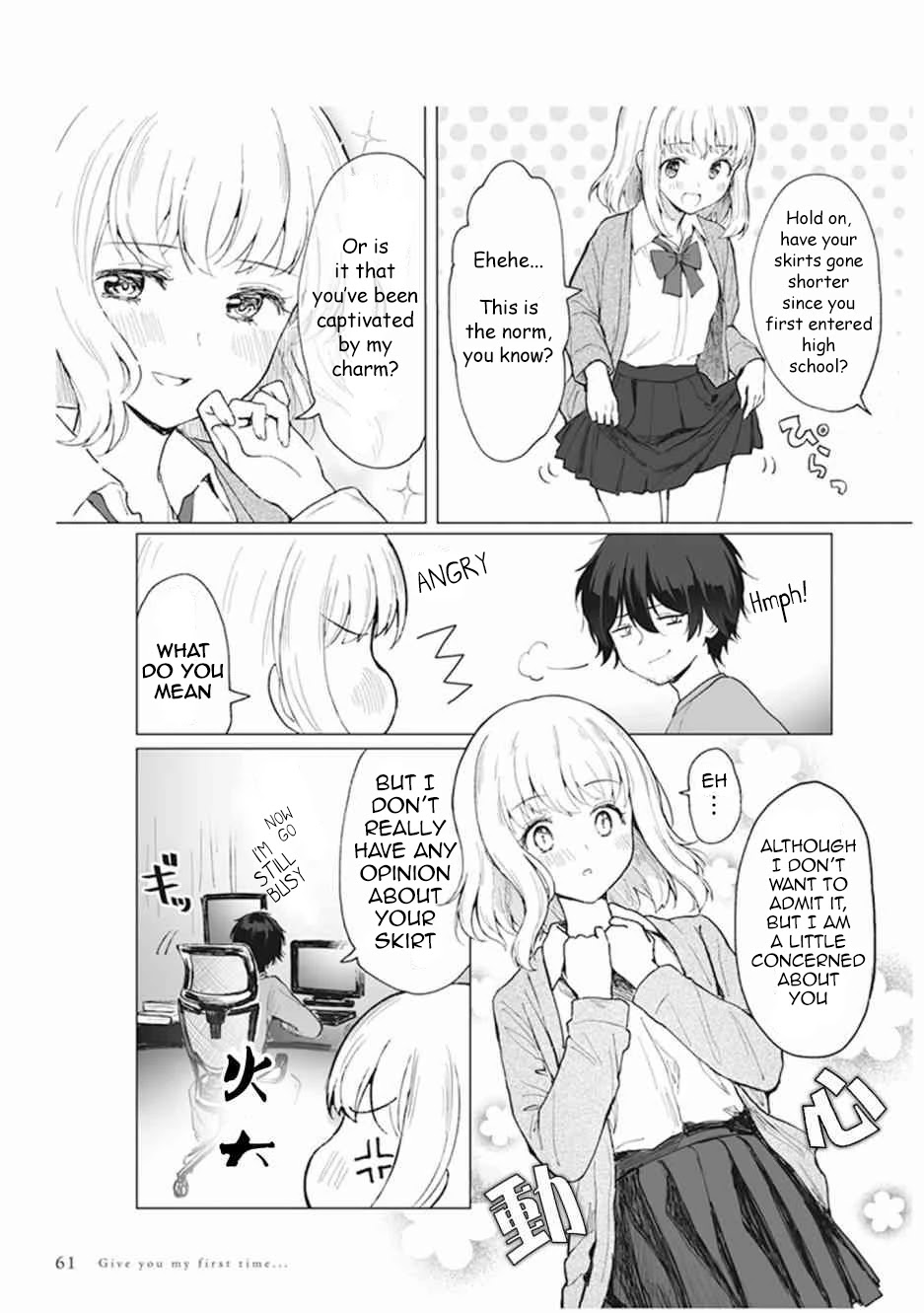 Watashi No Hajimete, Kimi Ni Agemasu Chapter 3 #3