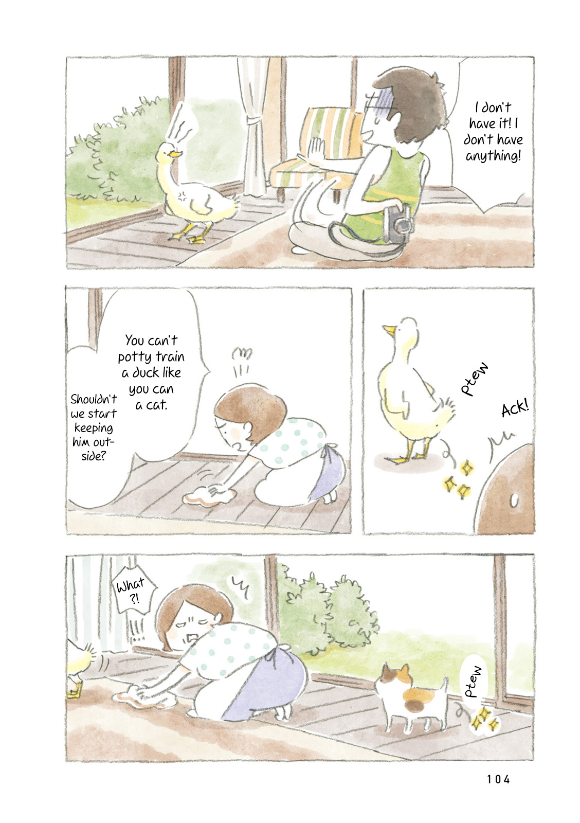 Little Ken And A Cat. Sometimes A Duck Chapter 12 #4