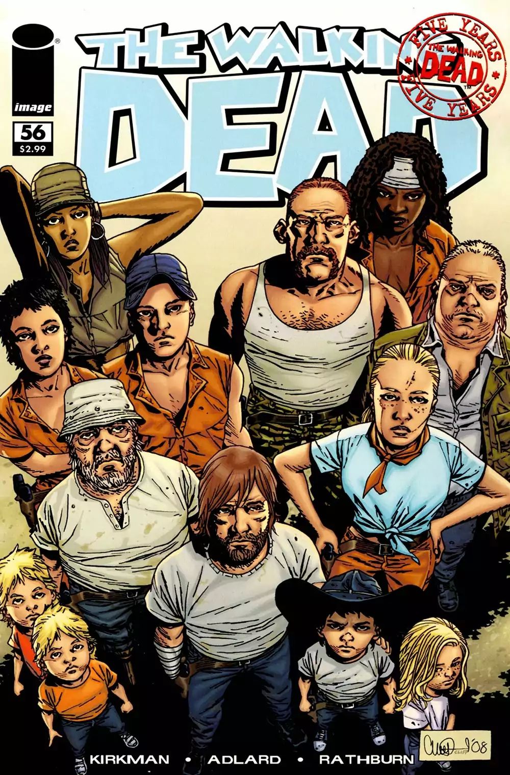 The Walking Dead Chapter 56 #1