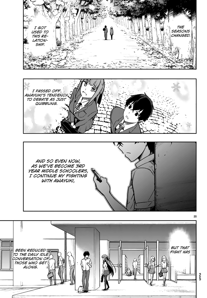 Tatta Hitori No Kimi To Nanajuuoku No Shinigami Chapter 1 #21