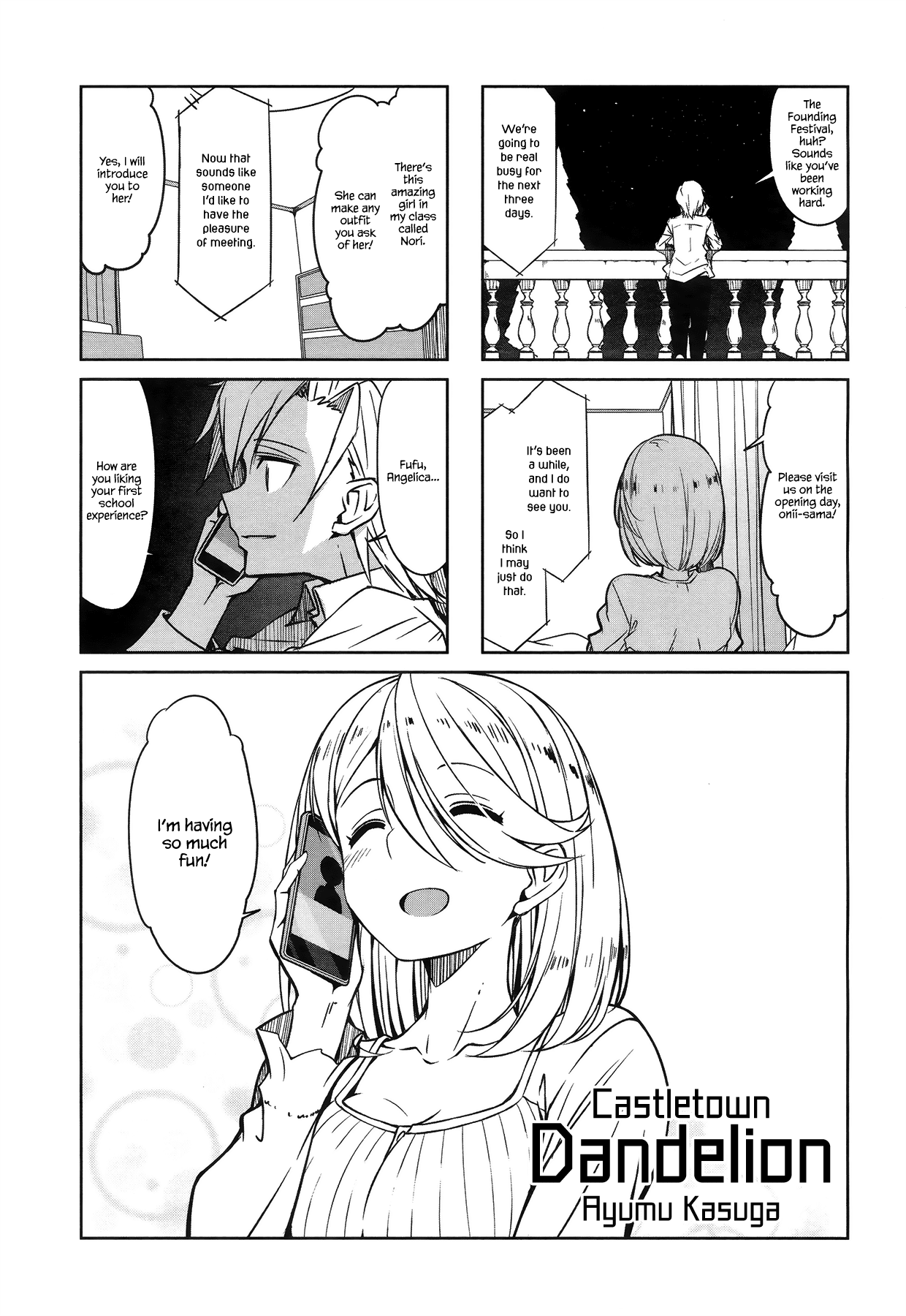 Joukamachi No Dandelion Chapter 46 #1