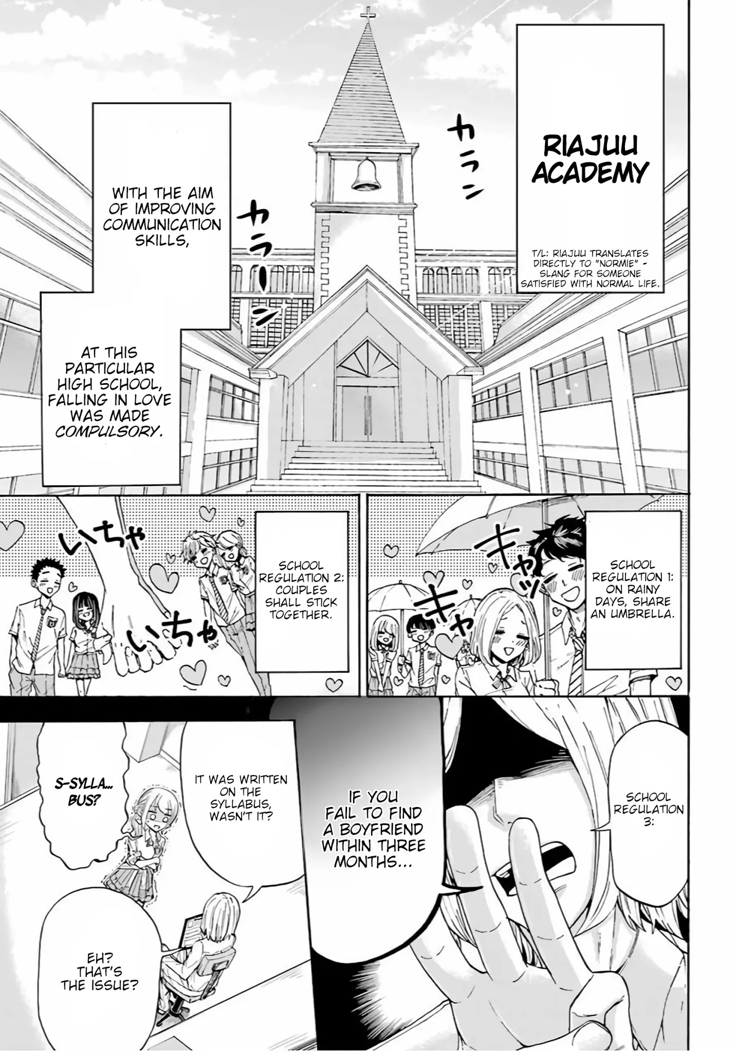 A Gyaru And Otaku Who Have Entered A School Where They Will Have To Dropout If They Cannot Get A Lover! Chapter 1 #2