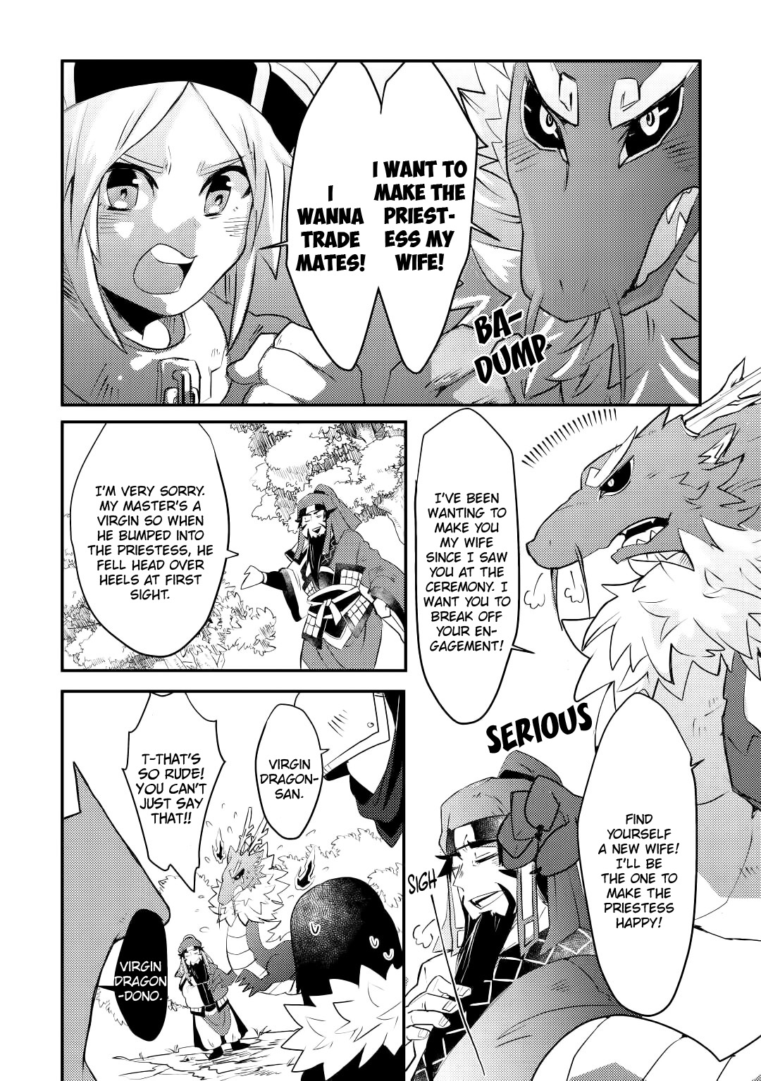 The Dragon And The Dragon Slayer Priestess Chapter 9 #10