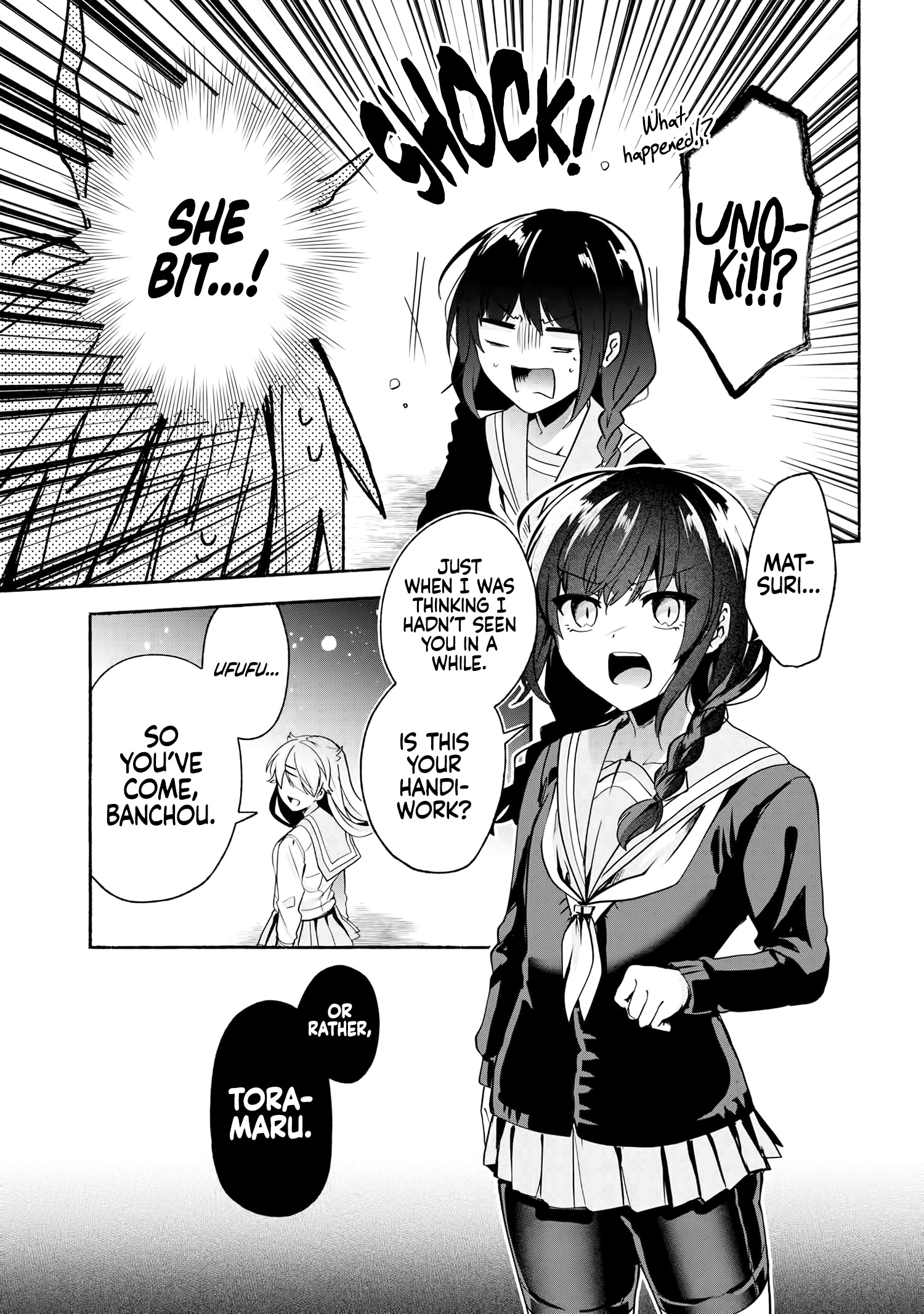 Pashiri Na Boku To Koi Suru Banchou-San Chapter 65 #10