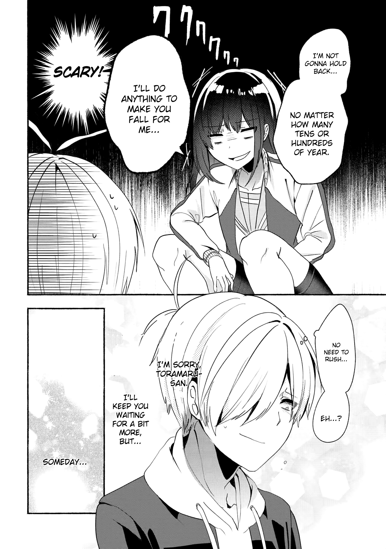 Pashiri Na Boku To Koi Suru Banchou-San Chapter 48 #13