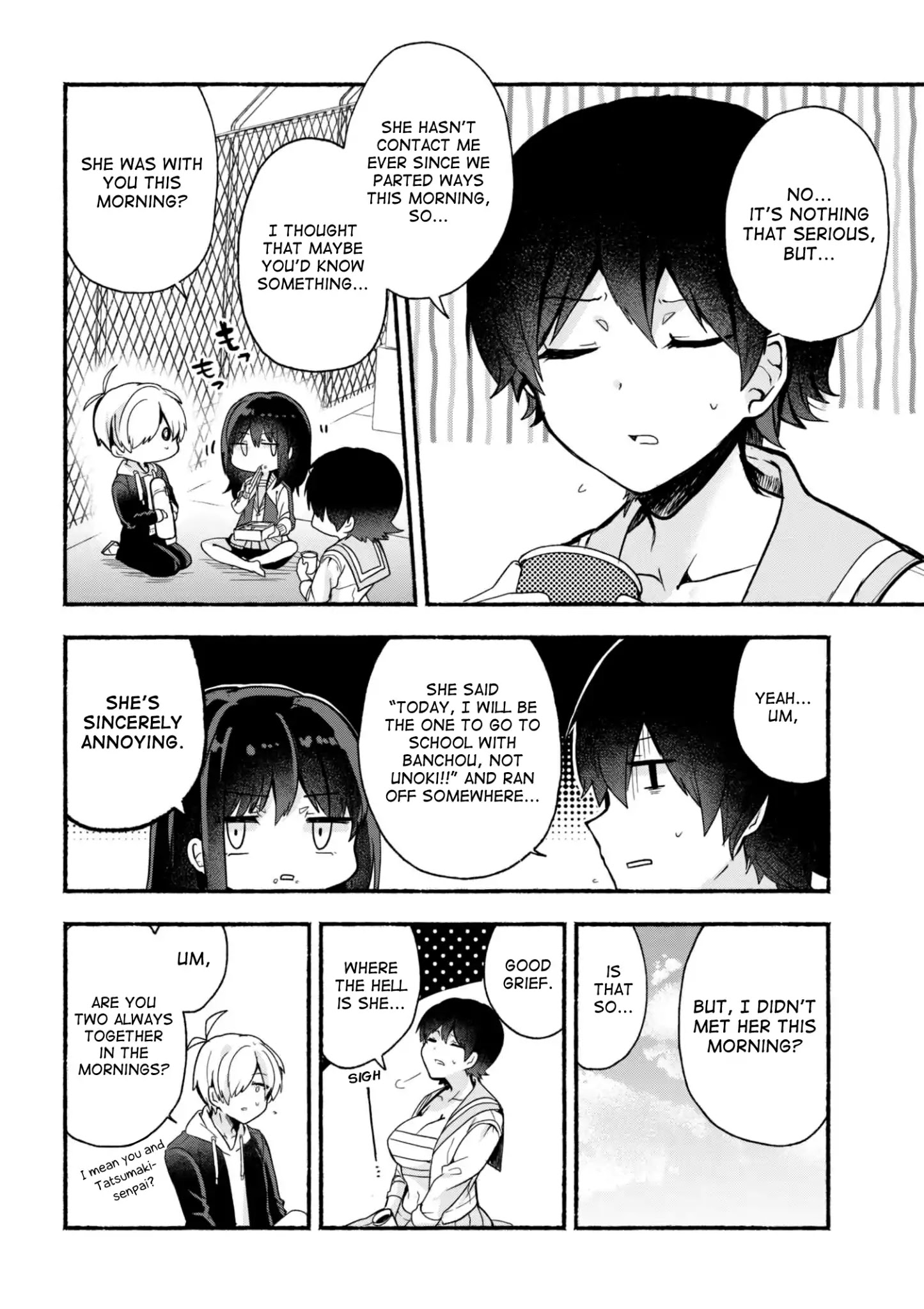 Pashiri Na Boku To Koi Suru Banchou-San Chapter 14 #3