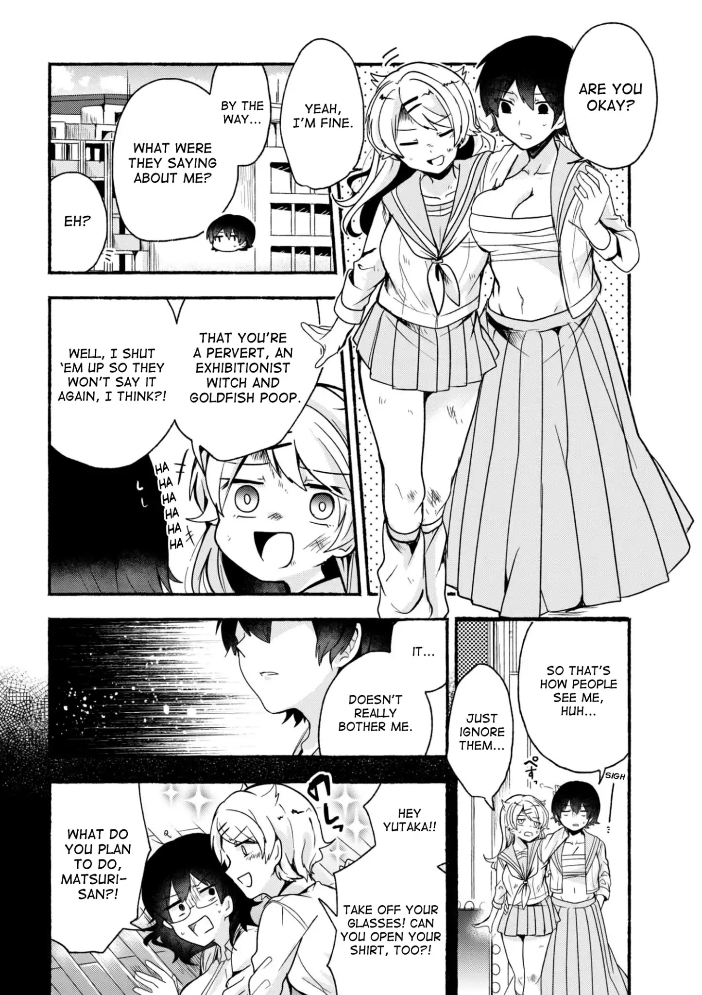 Pashiri Na Boku To Koi Suru Banchou-San Chapter 14 #15