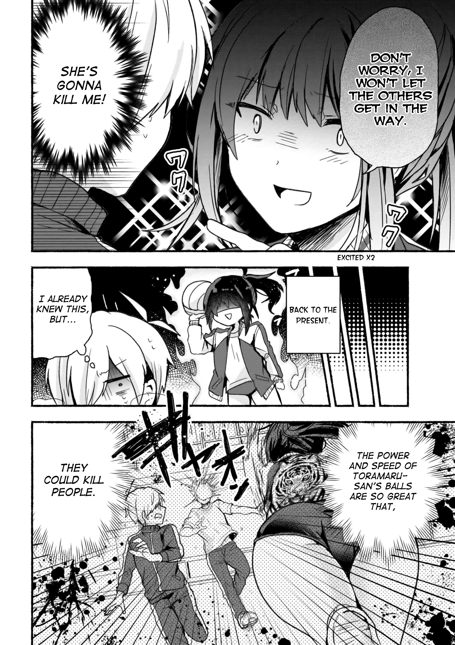 Pashiri Na Boku To Koi Suru Banchou-San Chapter 13 #7