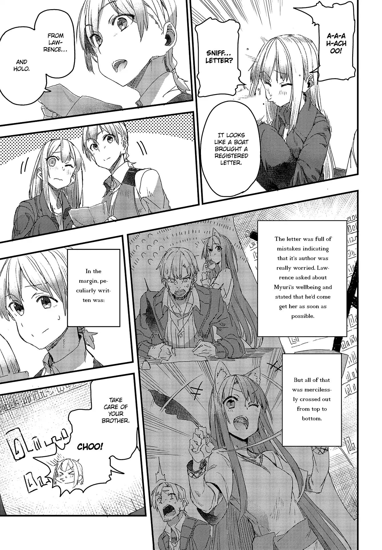 Wolf & Parchment: New Theory Spice & Wolf Chapter 3 #8