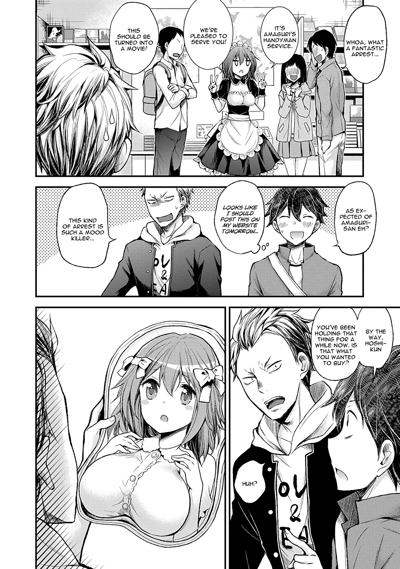 Henjo - Hen Na Jyoshi Kousei Amaguri Senko Chapter 50 #19