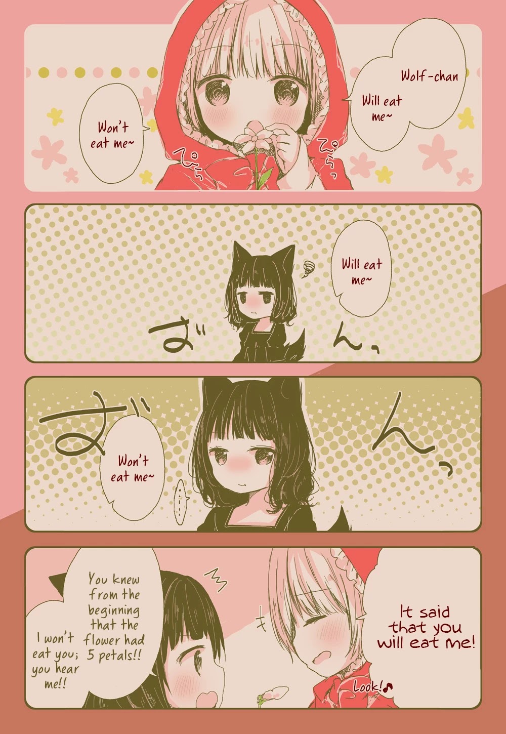 Daring Little Red Riding Hood And Herbivorous Wolf-Chan Chapter 1 #6