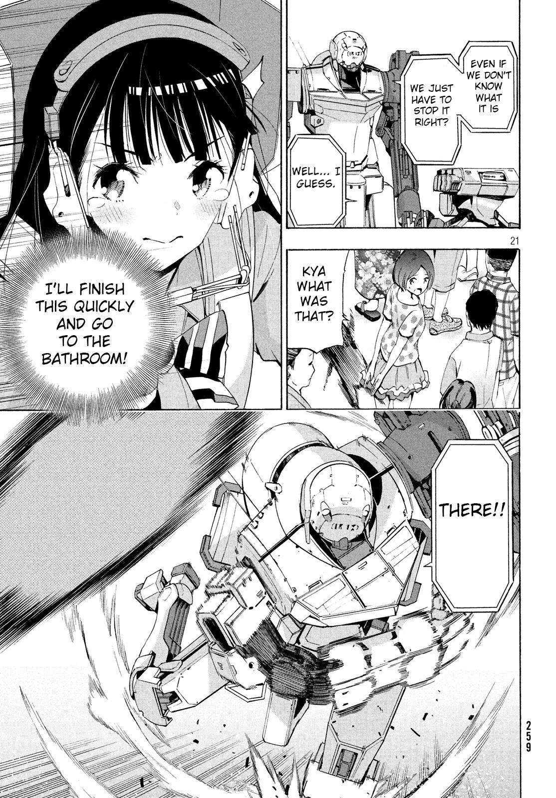 Robot Izonkei Joshi No Meiwaku Na Nichijou Chapter 7.1 #8
