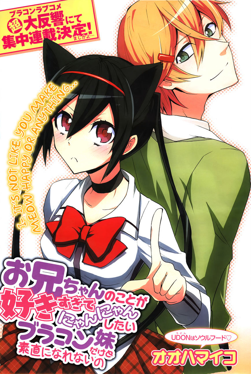 Oniichan No Koto Ga Suki Sugite Nyan Nyan Shitai Burakon Imouto Dakedo Sunao Ni Narenai No Chapter 2 #2