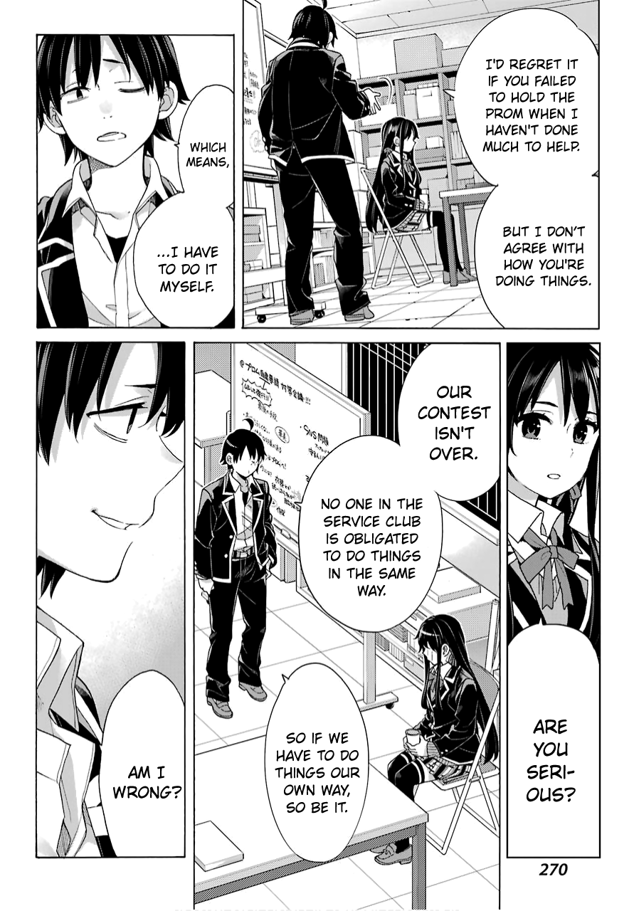 Yahari Ore No Seishun Rabukome Wa Machigatte Iru. - Mougenroku Chapter 79 #9