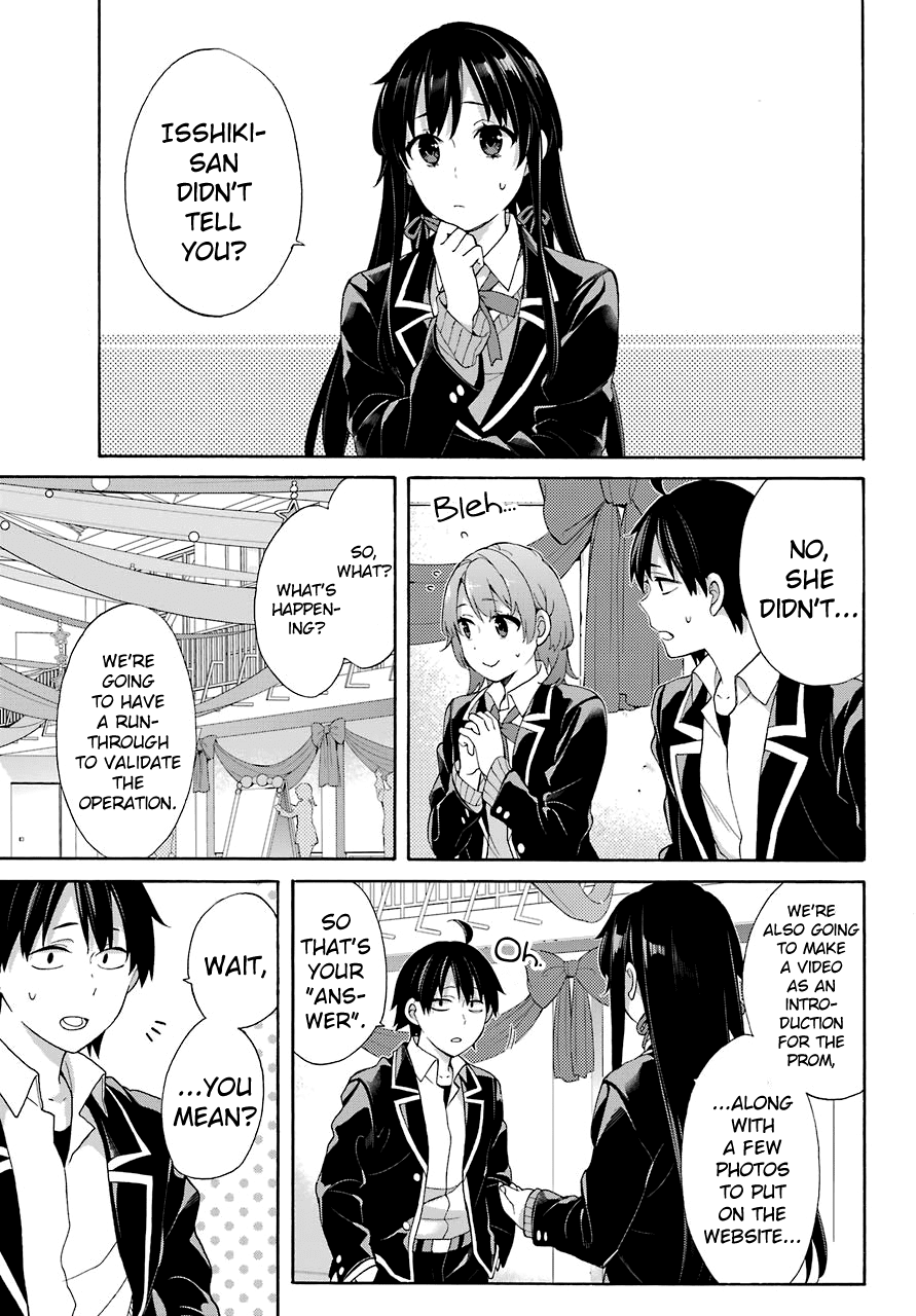 Yahari Ore No Seishun Rabukome Wa Machigatte Iru. - Mougenroku Chapter 69 #4